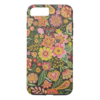 Floral Bomb Iphone 8 Plus/7 Plus Case by Groovity at Zazzle