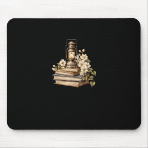 Floral Book A New Chapter Begins Retired Retiremen Mouse Pad