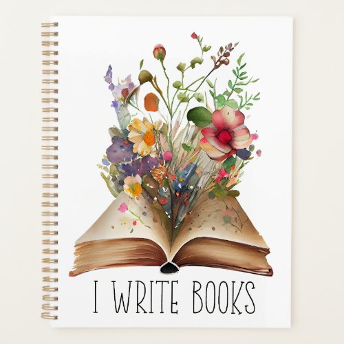 Floral Book Writer Planner