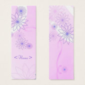 Floral Bookmark (Front & Back)