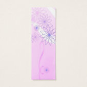 Floral Bookmark (Back)