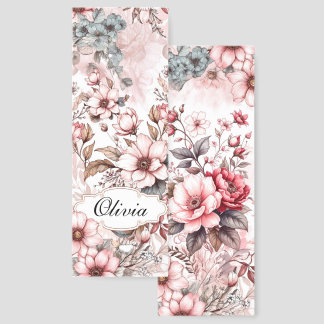 Floral Bookmark