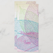 floral bookmarks (Front/Back)