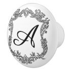 Floral Border with Monogram