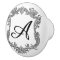Floral Border with Monogram