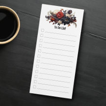 Floral Botanical To Do List