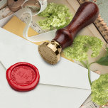 Floral | Botanical Wreath Monogram Initial Wedding Wax Seal Stamp<br><div class="desc">Elevate your wedding invitations with a touch of sophistication and elegance. The intricate botanical wreath monogram design exudes timeless charm, symbolizing the beauty and love of your special day. Seal your envelopes with this enchanting wax stamp, leaving recipients in awe of the thought and care you put into every aspect...</div>