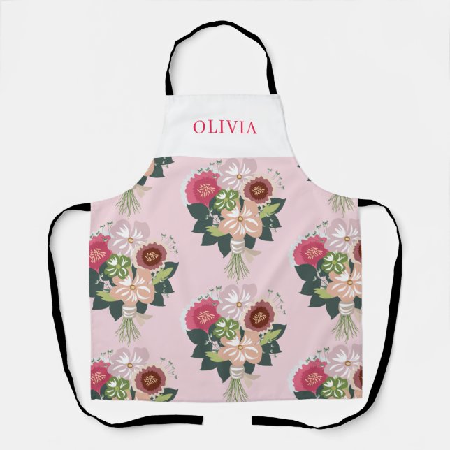 Floral Bouquet Apron (Front)