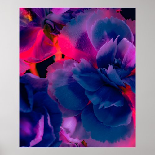 Floral Bouquet Design Poster