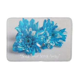 Floral Bouquet Elegance Memory Foam Bath Mat