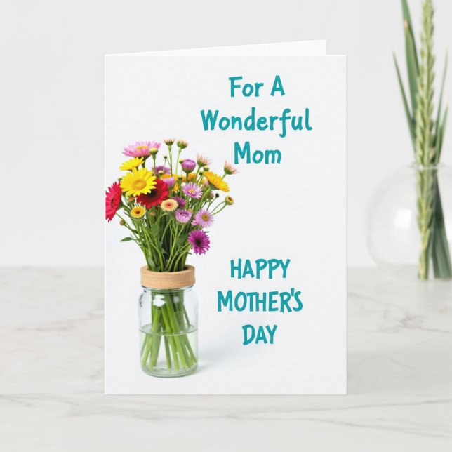 Floral Bouquet Friend Card (Front)