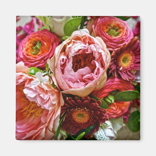 Floral bouquet, Magnet (Front)