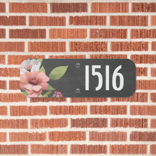Floral Bouquet Make Your Own Personalized House Metal Sign