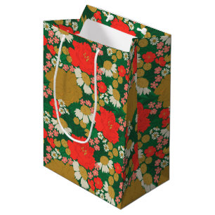 Floral Bouquet Medium Gift Bag