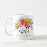 Floral Bouquet Mother Of The Bride Coffee Mug at Zazzle