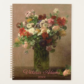 Floral Bouquet - Personalized French Fine Art Planner