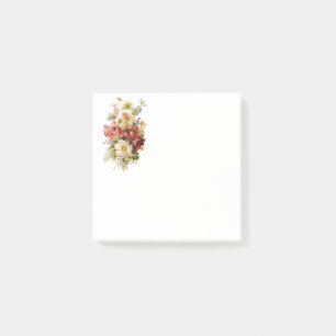 Floral Bouquet Post-it Notes