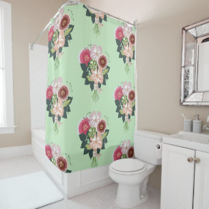 Floral Bouquet Shower Curtain