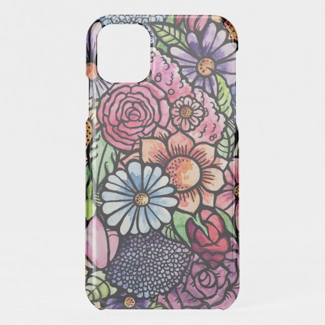 Floral Bouquet Spring Flower Uncommon iPhone Case (Back)