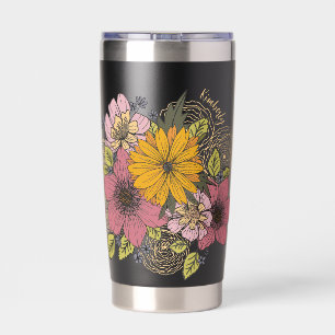 Floral Bouquet Tall Tumbler