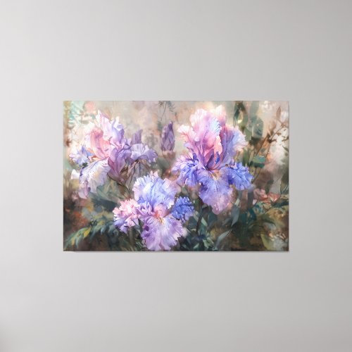  Floral Bouquet  TV2 Hydrangea art Canvas Print
