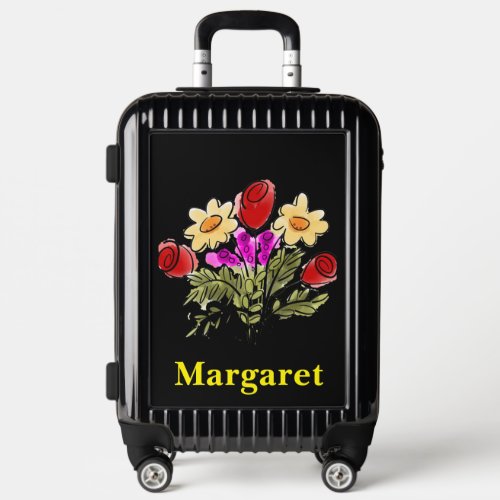 Floral Bouquet Ugo Carry_on Bag