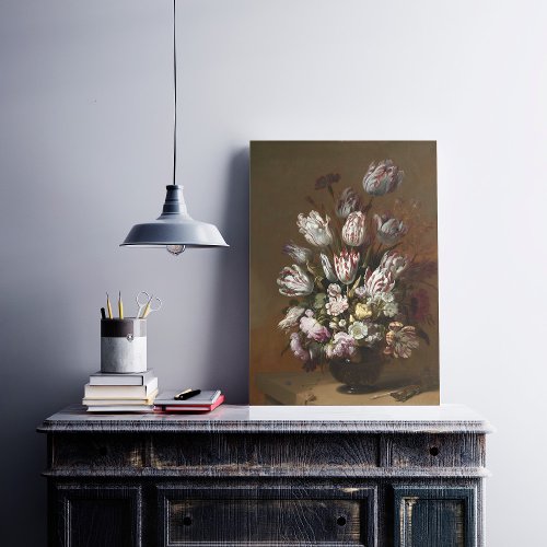 Floral Bouquet _ Vintage Dutch Fine Art Still Life Poster