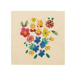 Floral bouquet Wallart Wood Wall Art