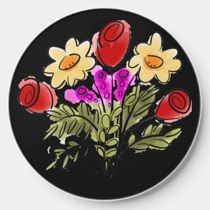 Floral Bouquet Wireless Charger