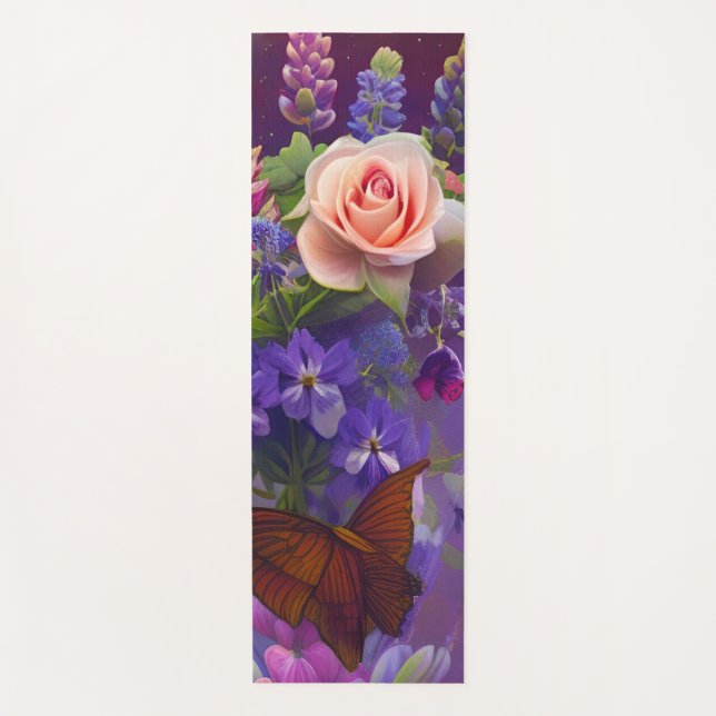 Floral Bouquets  Yoga Mat (Front)