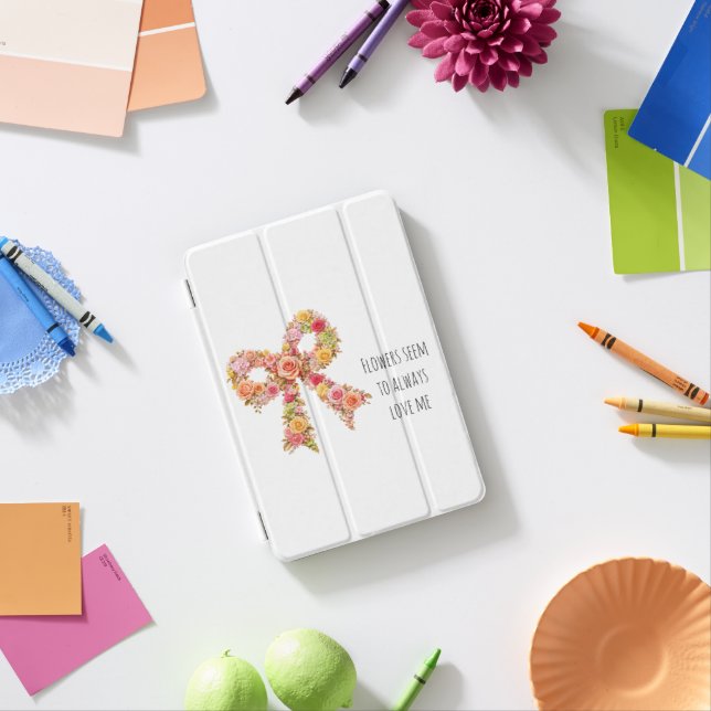 Floral Bow iPad Case (In Situ)