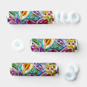 Floral Breath mints customize