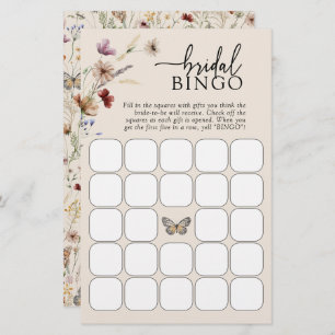 Floral Bridal Bingo