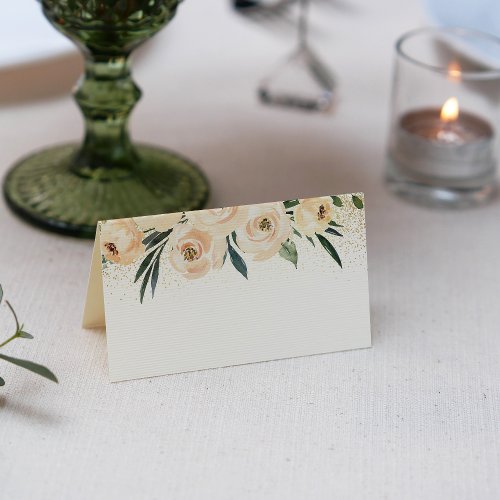 Floral Bridal Luncheon Bridal Shower Place Card