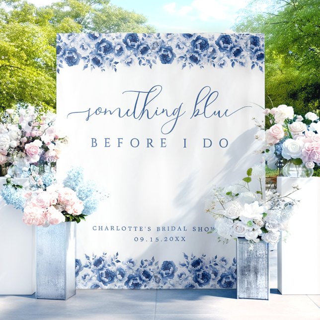 Floral Bridal Shower Backdrop (Creator Uploaded)