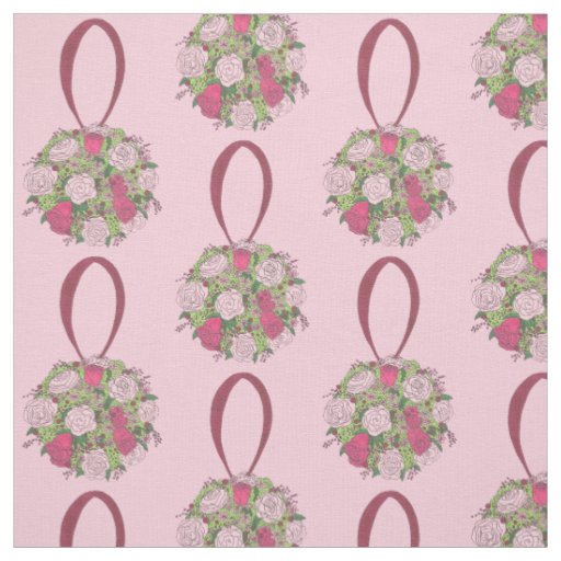 Floral Bridal Shower Bouquet Wedding Flowers Fabric
