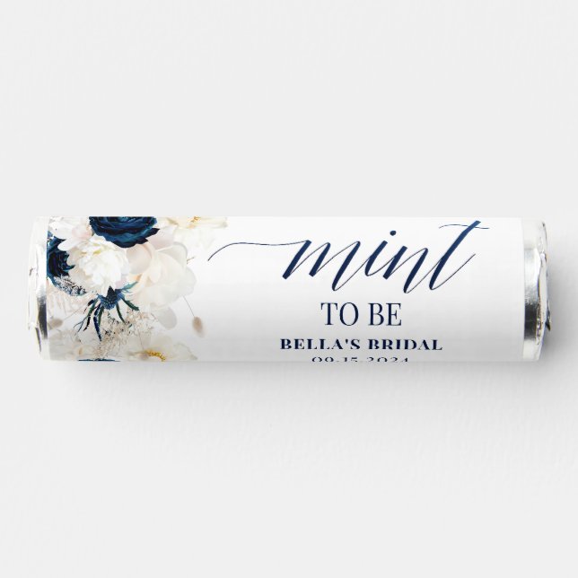 Floral Bridal Shower Breath Savers® Mints (Front)