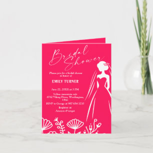 Floral Bridal shower Invitation