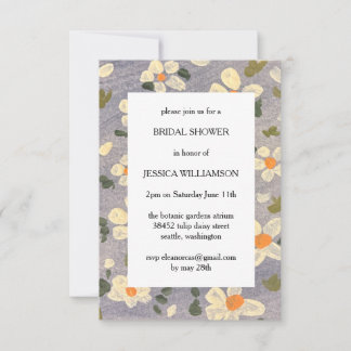 Floral Bridal Shower Invitation