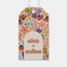 Floral Bridal Shower or Wedding Personalized