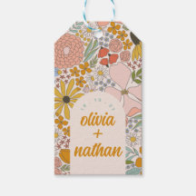 Floral Bridal Shower or Wedding Personalized