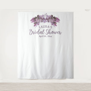 Floral Bridal Shower Photo Booth Backdrop
