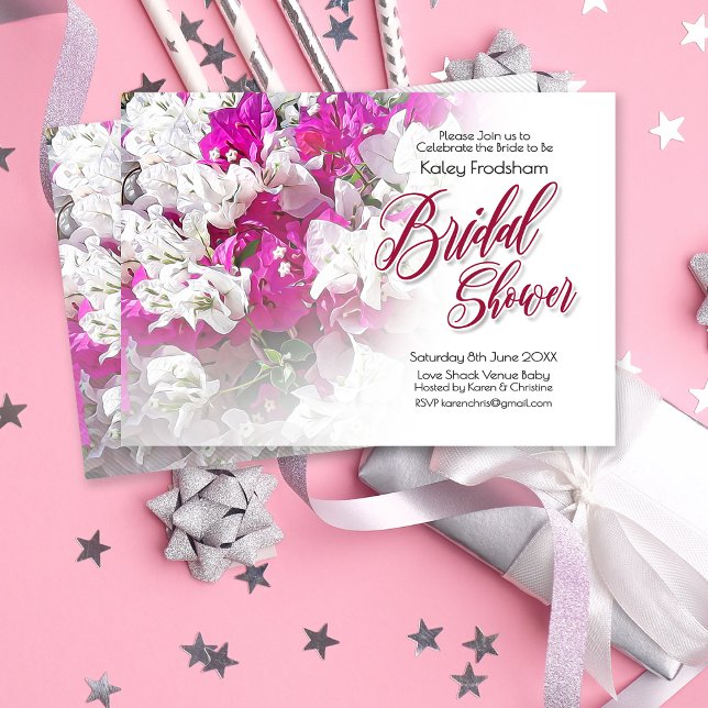 Floral Bridal Shower Wedding Invitation (Creator Uploaded)