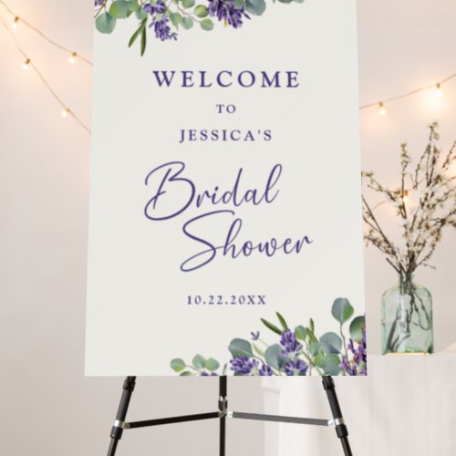 Floral Bridal Shower Welcome Foam Boards