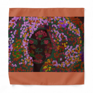 Floral Bride  Bandana