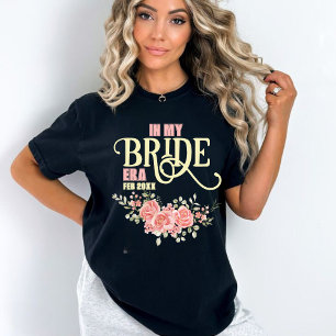 Floral Bride to be Bridal Shower T-Shirt