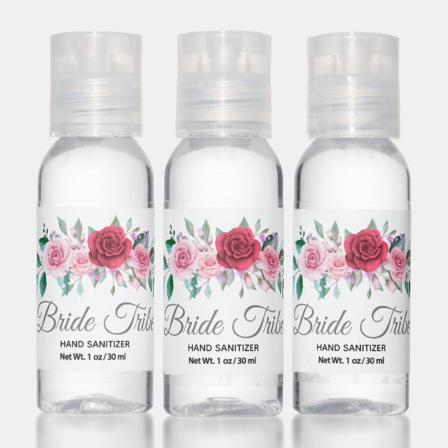 Floral Bride Tribe Hand Sanitizer (Set)