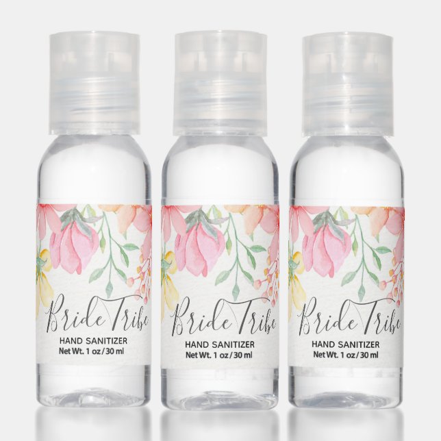 Floral Bride Tribe Hand Sanitizer (Set)