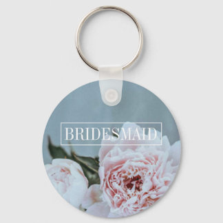 Floral Bridesmaid Keychain