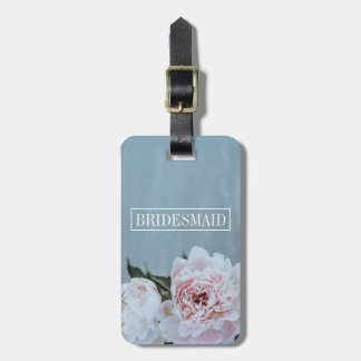 Floral Bridesmaid Luggage Tag